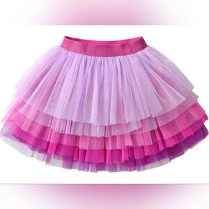 Purple & Pink Ombre Tutu Skirt, Girls size 9-10, EUC